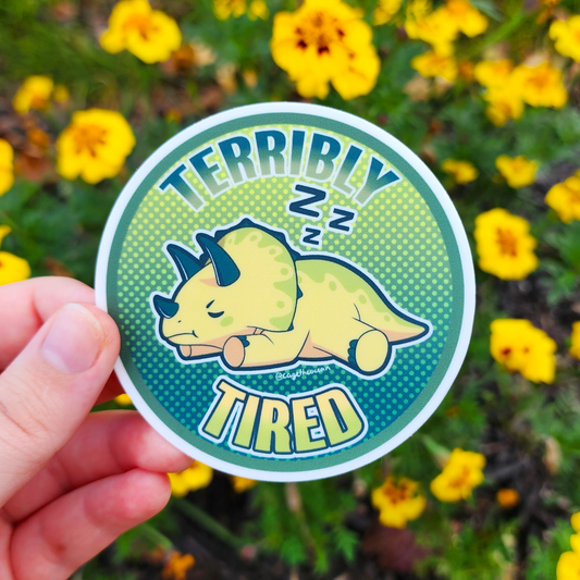 Dinos with Feelings! ✦ Waterproof Stickers