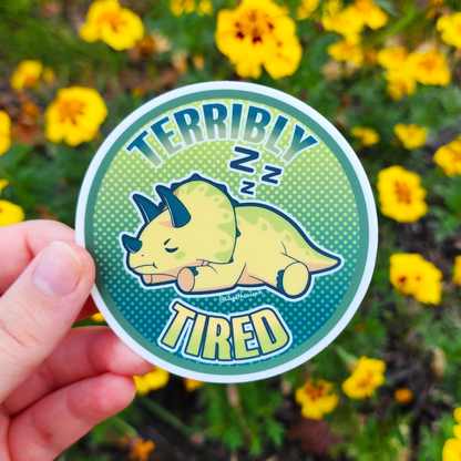Dinos with Feelings! ✦ Waterproof Stickers