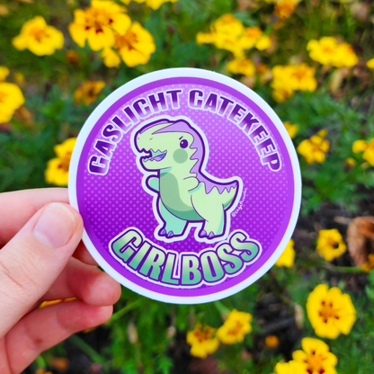Dinos with Feelings! ✦ Waterproof Stickers