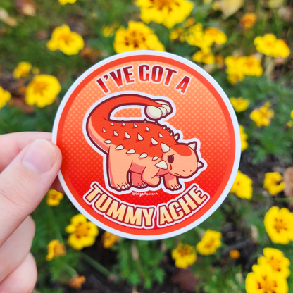 Dinos with Feelings! ✦ Waterproof Stickers