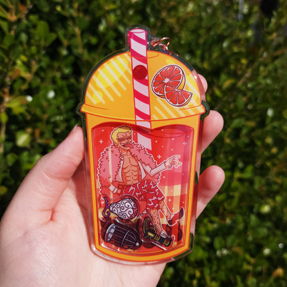 OP Pirate Anime ✦ Acrylic Shaker Keychain