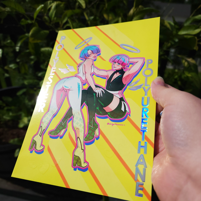 PASWG Angel Boys ✦ A5 Holographic Foil Print