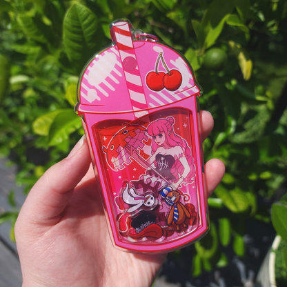 OP Pirate Anime ✦ Acrylic Shaker Keychain