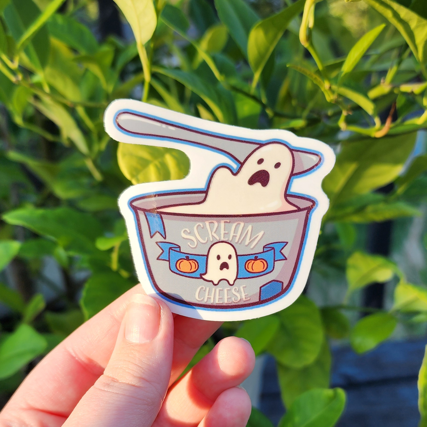 Scream Cheese ✦ Die Cut Sticker