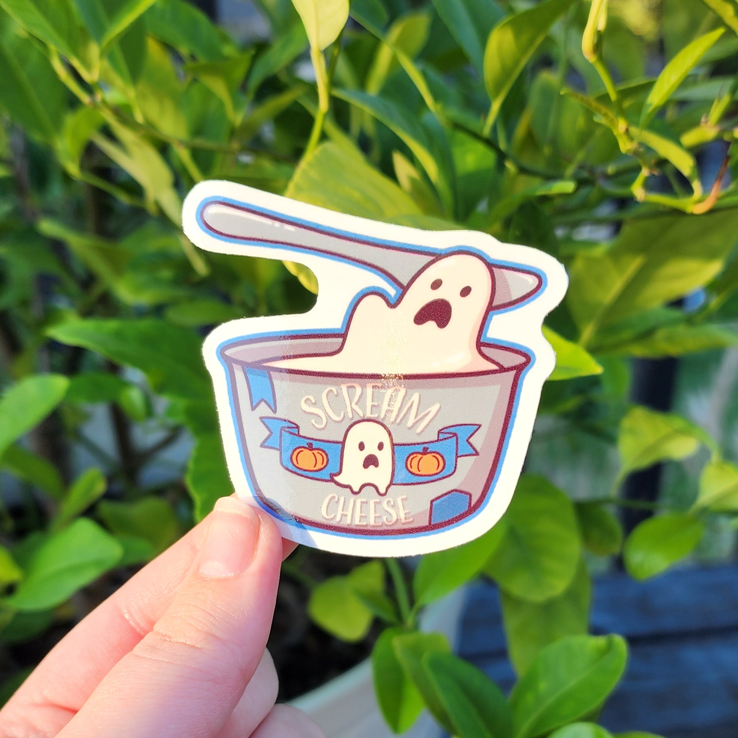 Scream Cheese ✦ Die Cut Sticker