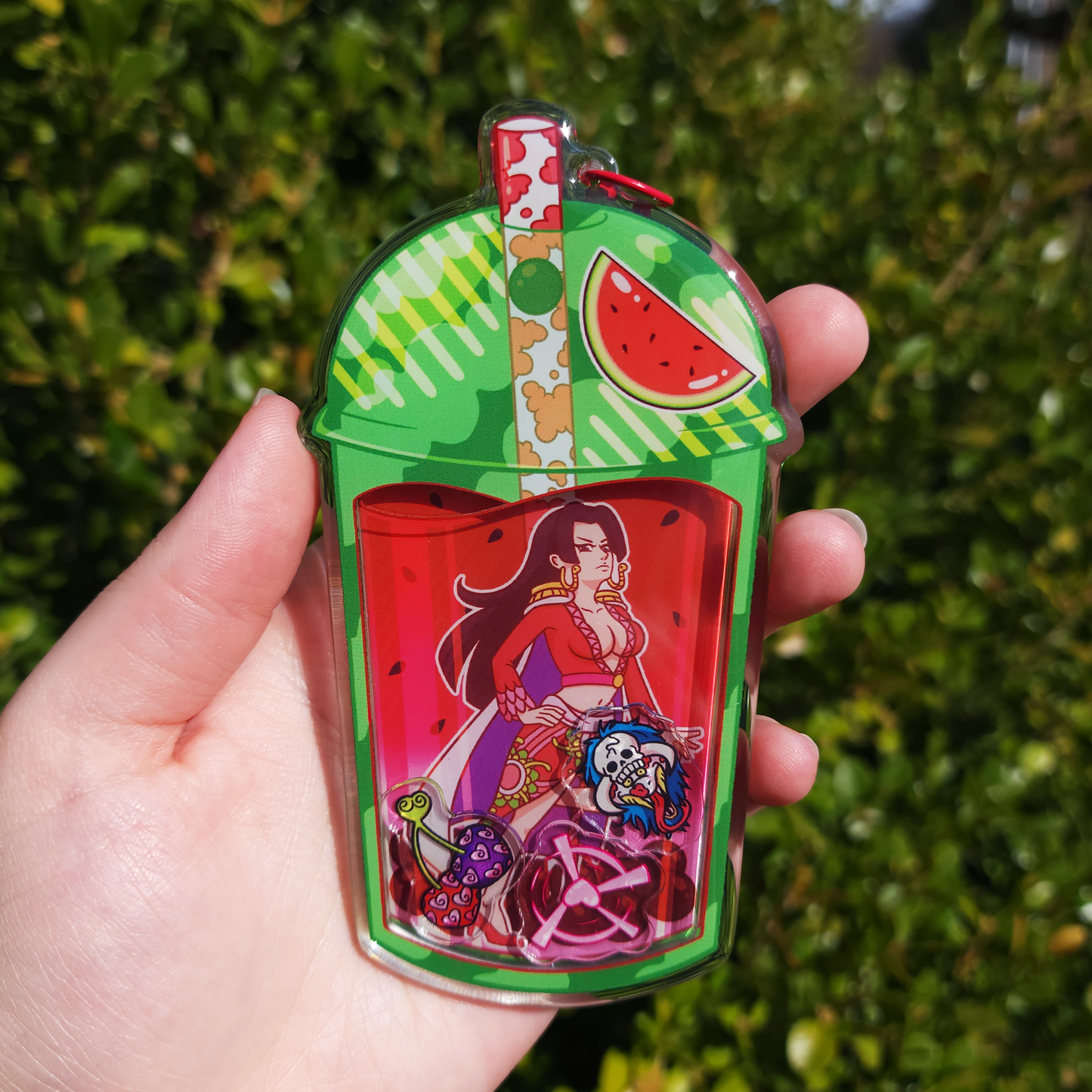 OP Pirate Anime ✦ Acrylic Shaker Keychain