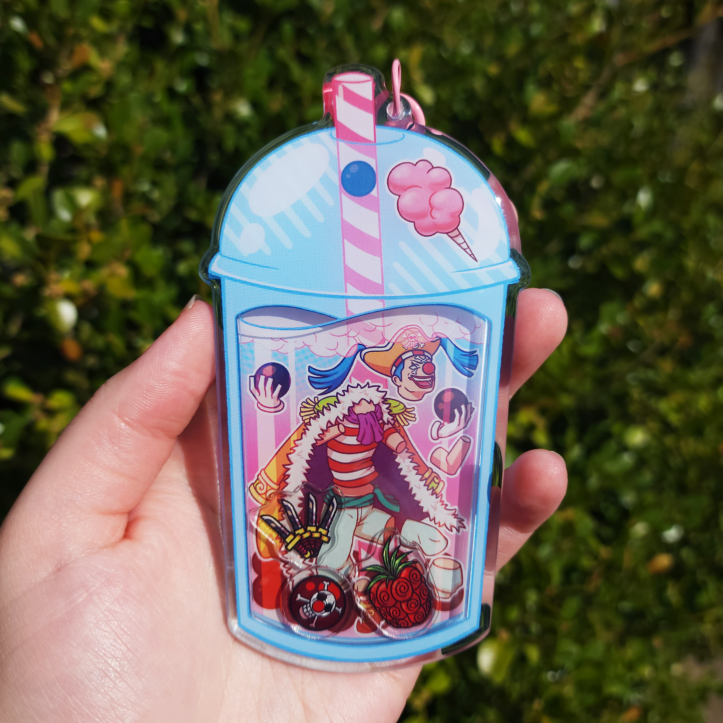 OP Pirate Anime ✦ Acrylic Shaker Keychain