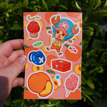 OP Pirate Anime ✦ Sticker Sheet
