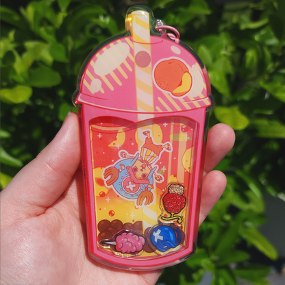 OP Pirate Anime ✦ Acrylic Shaker Keychain