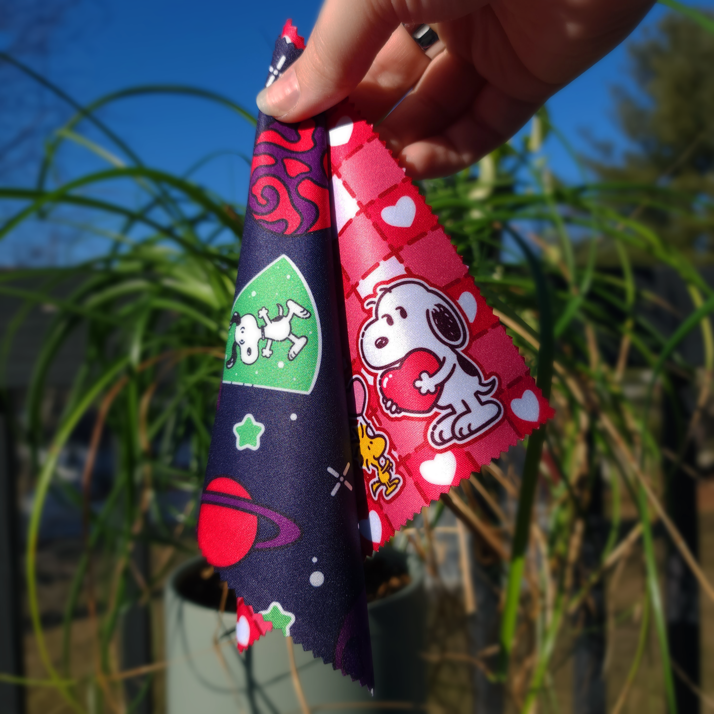 Cartoon Peanut Doggie ✦ Glasses Cleaning Cloth