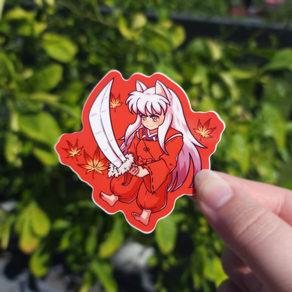 Inu Demon Anime! ✦ Die Cut Sticker