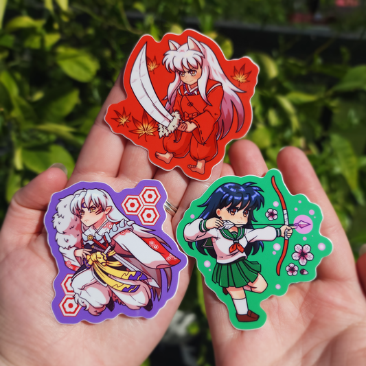 Inu Demon Anime! ✦ Die Cut Sticker