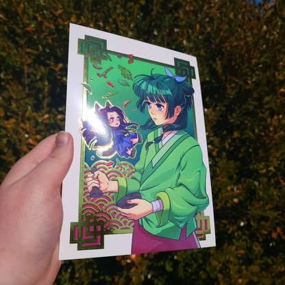 Apothecary Anime ✦ A5 Gold Foil Print