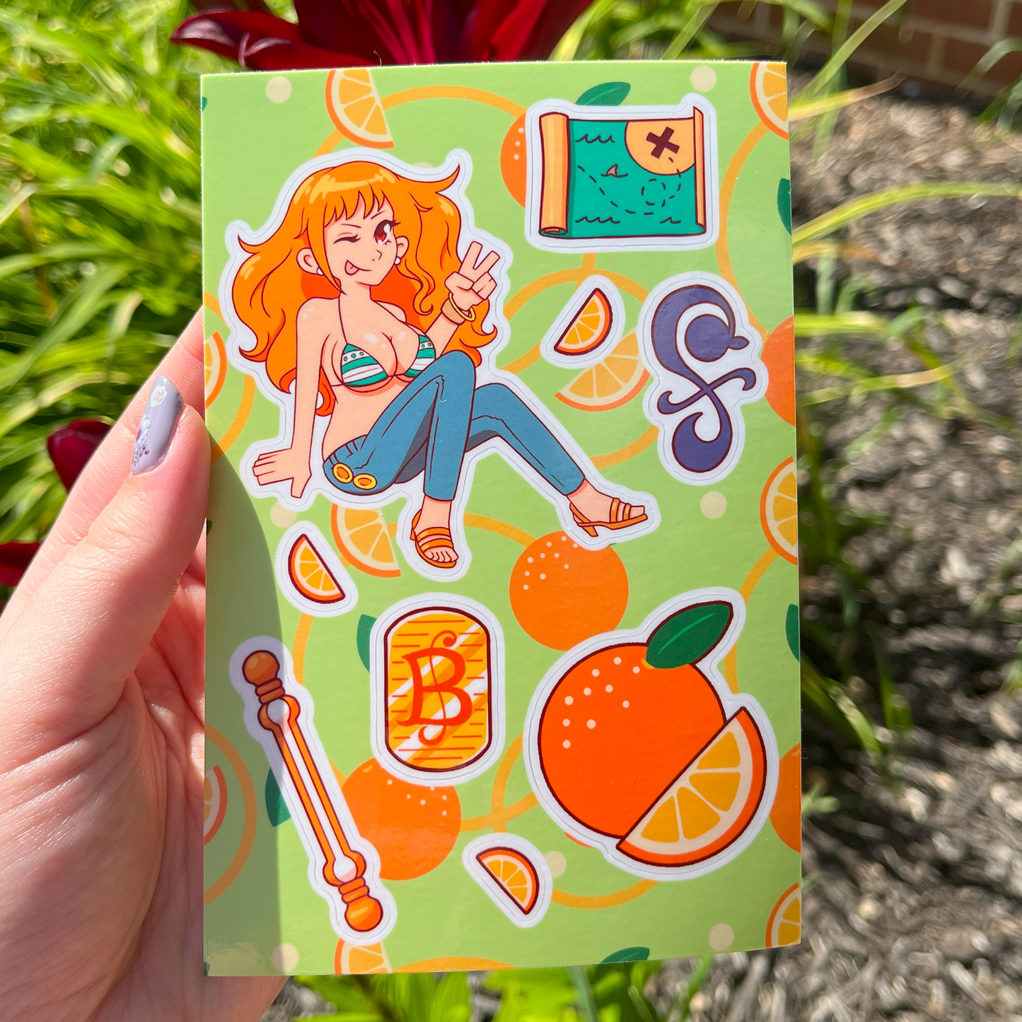 OP Pirate Anime ✦ Sticker Sheet
