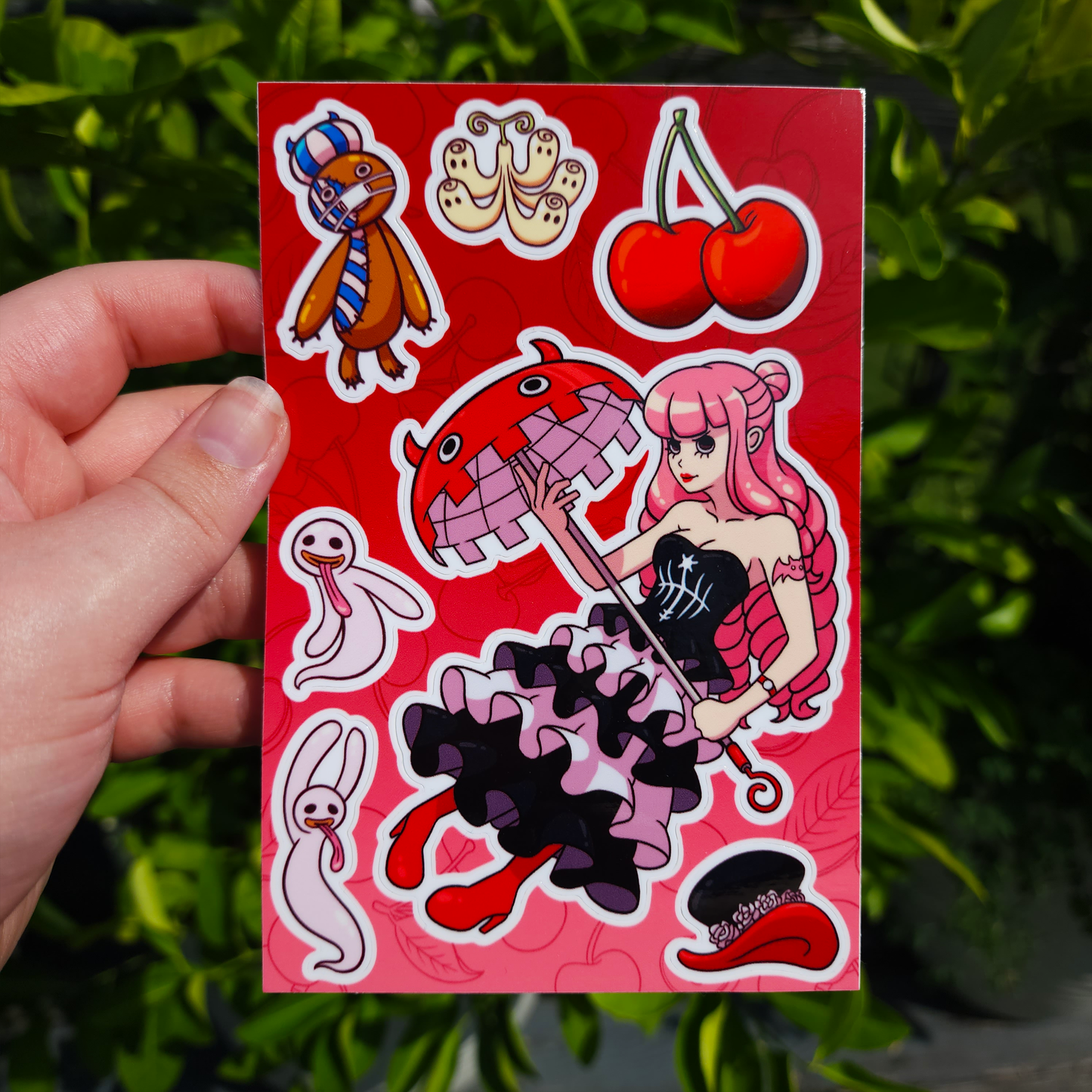 OP Pirate Anime ✦ Sticker Sheet