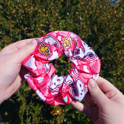 Cartoon Peanut Doggie ✦ Large Scrunchy Hair Ties