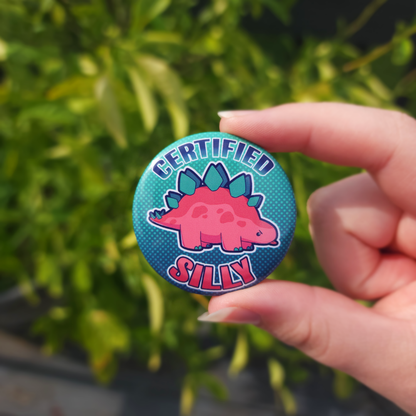 Dinos with Feelings! ✦ Metal Buttons