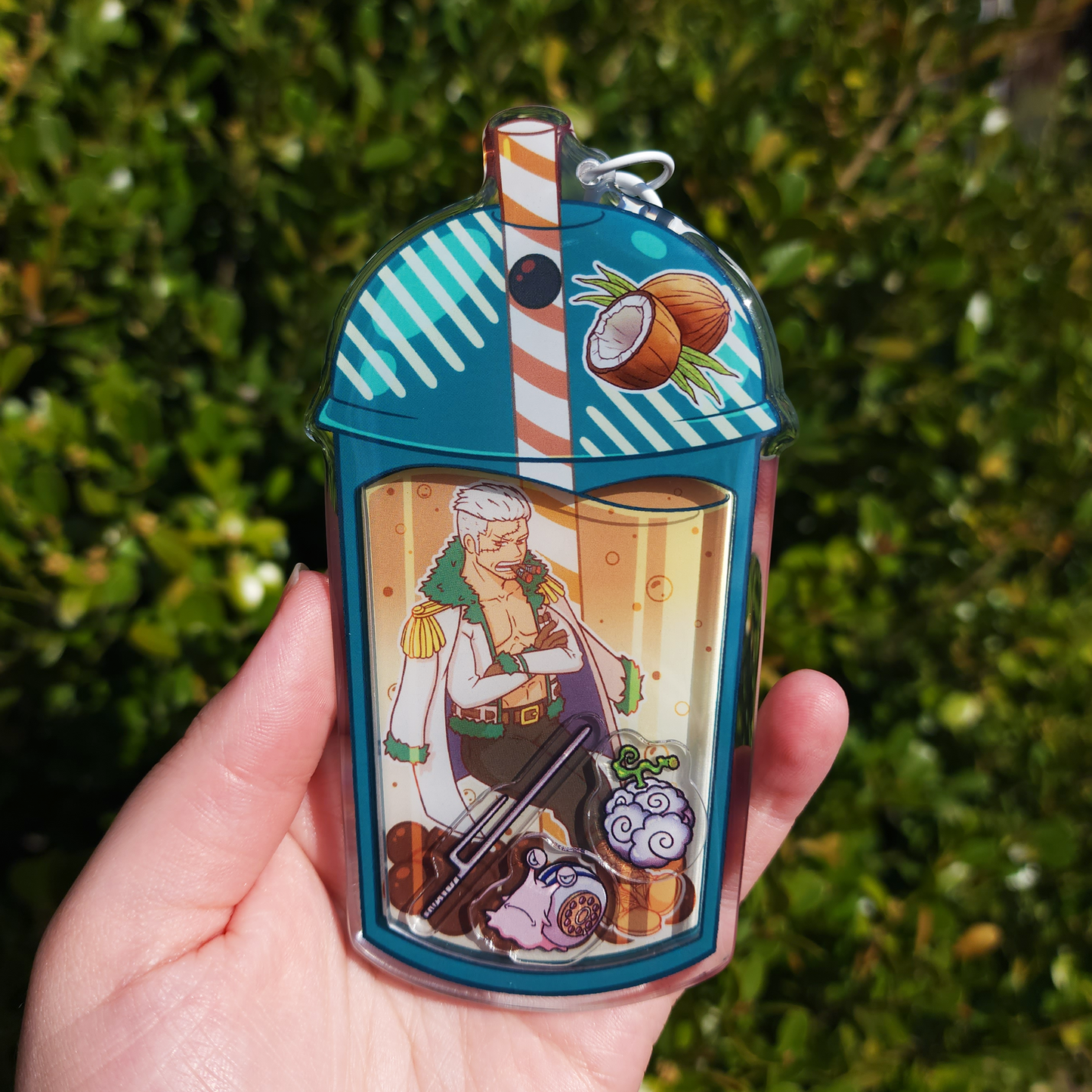 OP Pirate Anime ✦ Acrylic Shaker Keychain