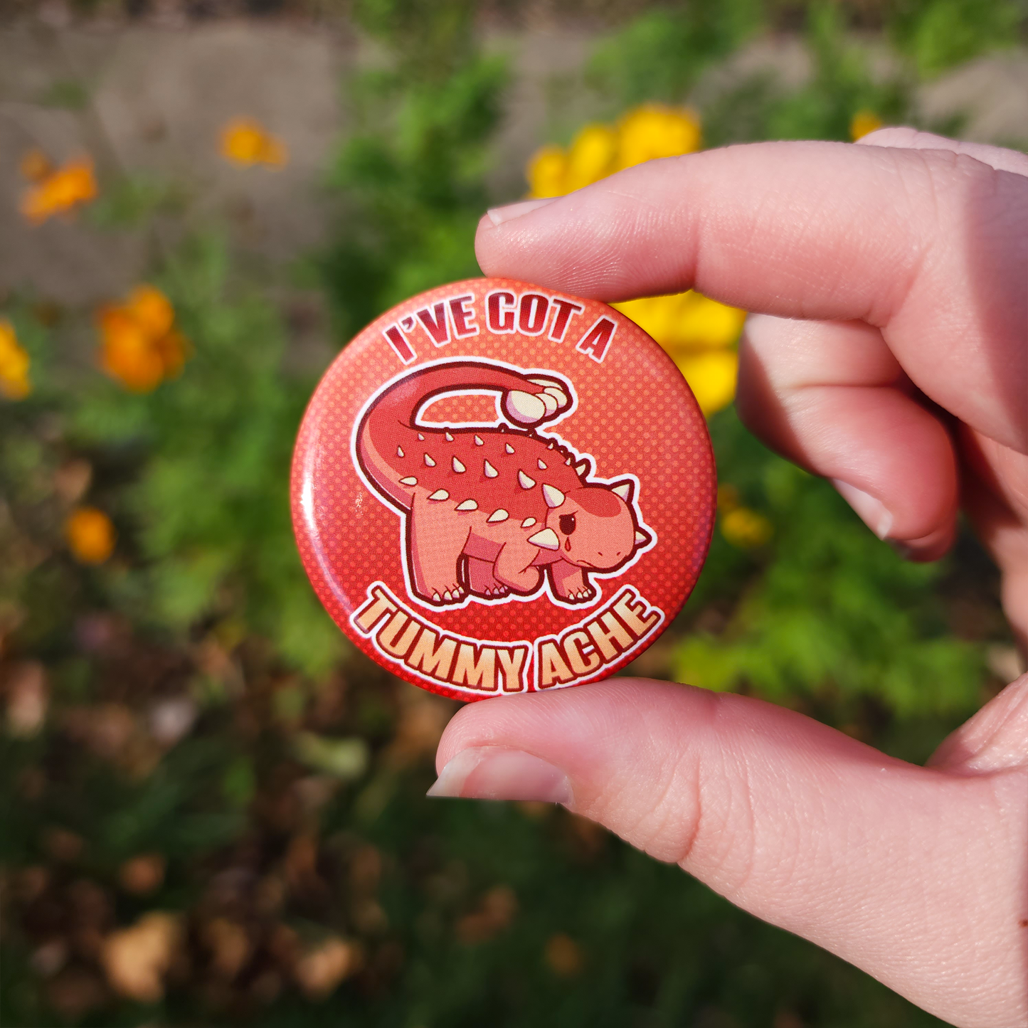 Dinos with Feelings! ✦ Metal Buttons